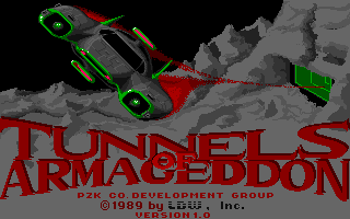 Tunnels of Armageddon title screen