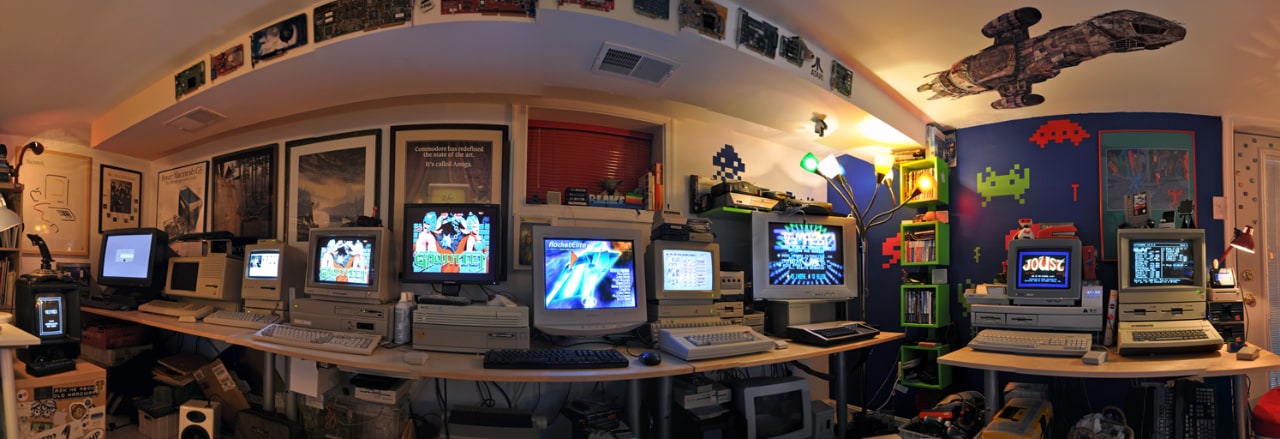 Half of the Byte Cellar room