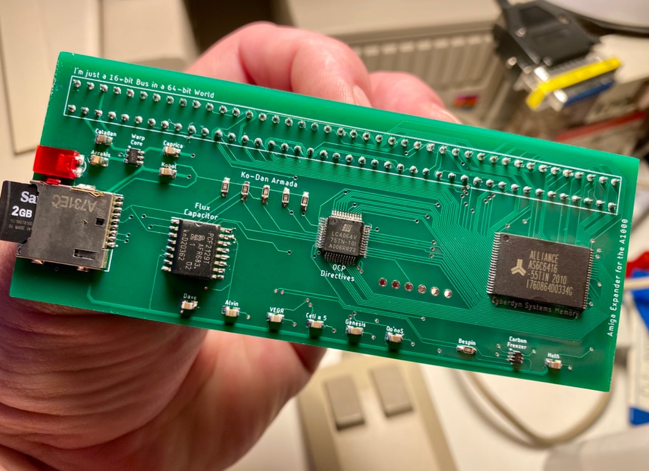 An Extraordinary Upgrade for Amiga 1000 Users - Byte